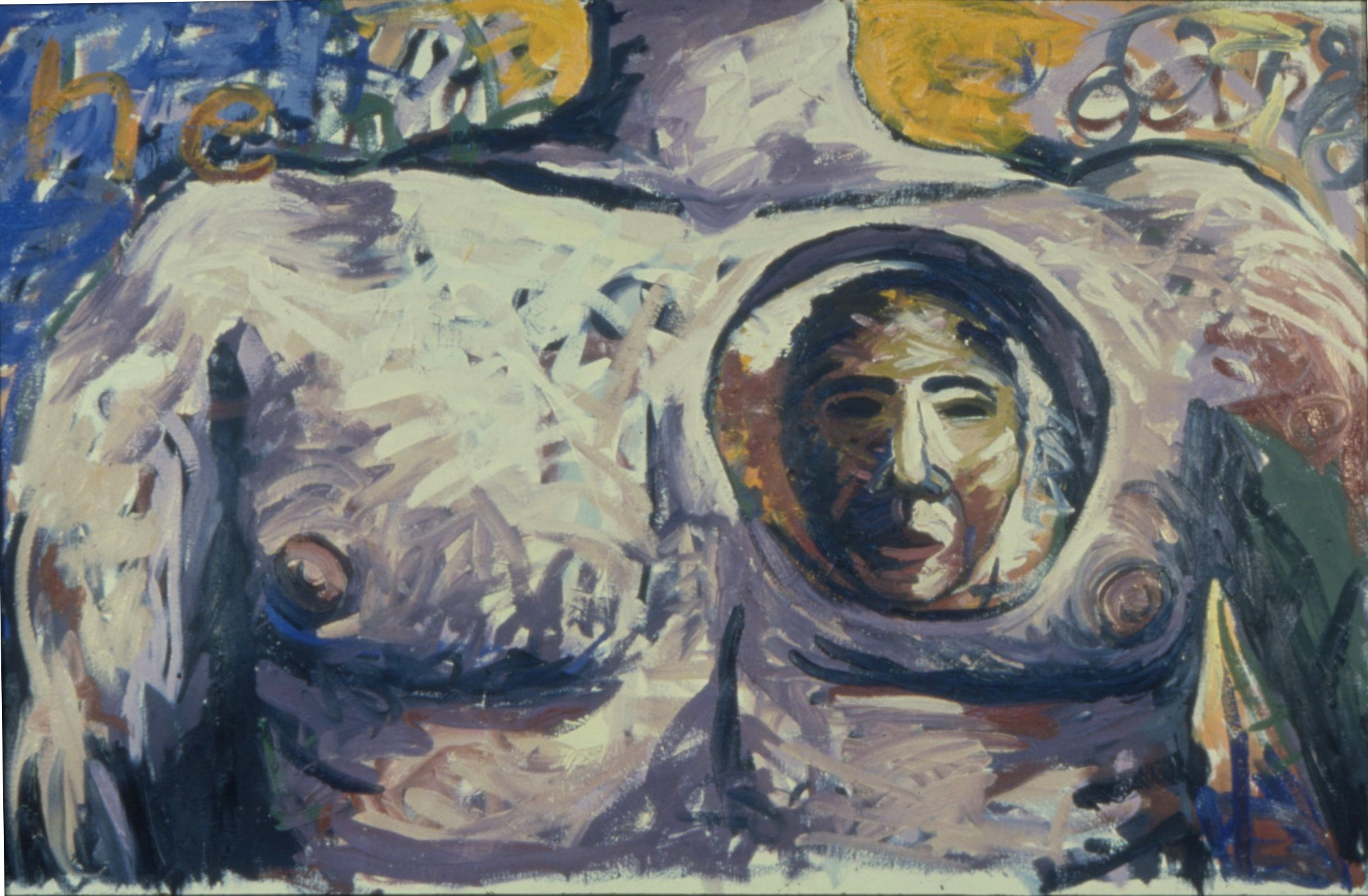 heart, oil on canvas, 1996